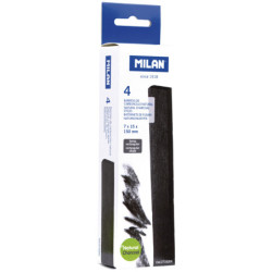 CARBONCILLO 15x7MM CJ.4u. MILAN