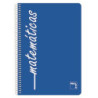 CUADERNO FOLIO MATEMATICAS 80H. 90G CUADRO 4MM MRG T/PP OPACO PACSA