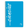 CUADERNO FOLIO CIENCIAS 80H. 90G CUADRO 4MM MRG T/PP OPACO PACSA