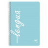 CUADERNO FOLIO LENGUAJE 80H. 90G CUADRO 4MM MRG T/PP OPACO PACSA