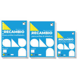 RECAMBIO A4 100HJ 4 TALADROS HORIZONTAL MRG 70G PACSA