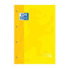 RECAMBIO A4+ 80H 4 TALADROS 90G 5MM AMARILLO OXFORD