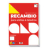 RECAMBIO A4 100HJ 4 TALADROS LISO 90G PACSA