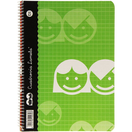 CUADERNO BASICO 4º 40H C/3MM  CUADROVIA LAMELA