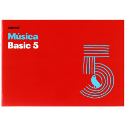CUADERNO MUSICA 5 PENTAGRAMAS 16 MM 10HJ ADDITIO M05