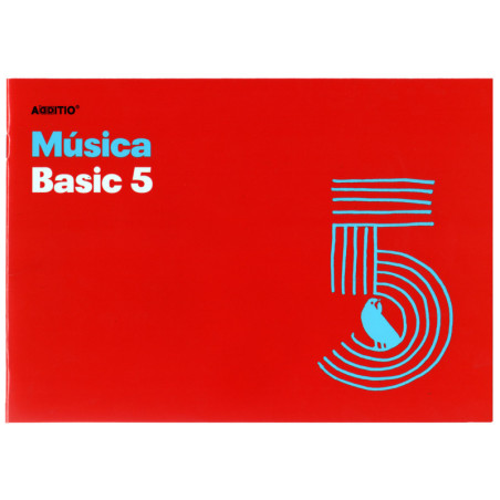 CUADERNO MUSICA 5 PENTAGRAMAS 16 MM 10HJ ADDITIO M05