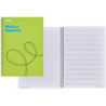 CUADERNO MUSICA 12 PENTAGRAMAS ESPIRAL 20HJ CUADRICULA APPUNTO ADDITIO M12
