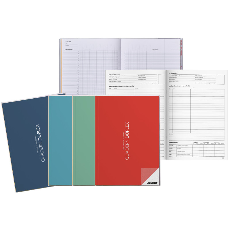 CUADERNO PROFESORADO: DUPLEX - EVALUACION + TUTORIA CATALÁN ADDITIO P141