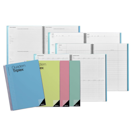 CUADERNO PROFESORADO: TRIPLEX - EVALUACION+AGENDA+TUTORIA CATALÁN ADDITIO P191