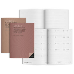 CUADERNO PROFESORADO: AGENDA G PLANIFICACION MES A LA VISTA Y ANOTACIONES CATALÁN ADDITIO P181