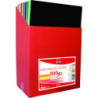 EXPOSITOR CARTON 500HJ CARTULINAS 50X65CM 15 COLORES 20 PQ DE 25u. FIXO 00004897