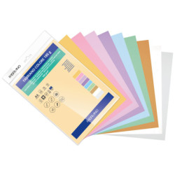 CARTULINA COLORE A4 185 G SURT. PASTEL BLISTER 10 H