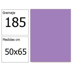 CARTULINA IRIS 50X65 185G MALVA 25H.