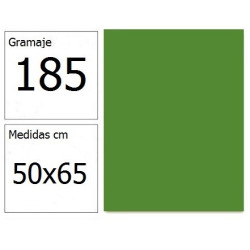 CARTULINA IRIS 50X65 185G VD.AMAZONAS 25H.