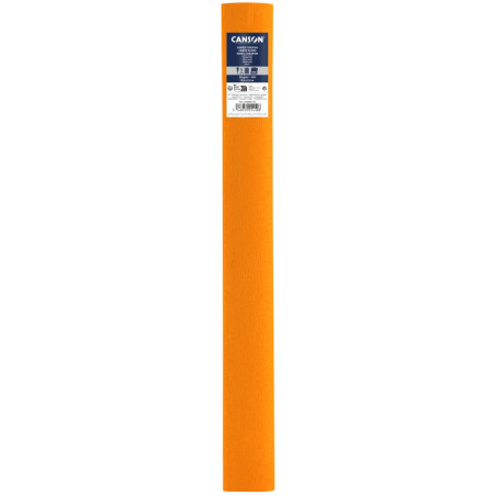 PAPEL CREPE 0,50X2,50M 60% AMARILLO CAPUCHINO CANSON