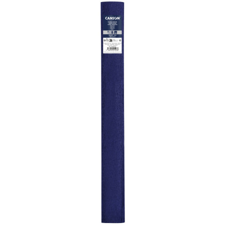 PAPEL CREPE 0,50X2,50M 60% AZUL ULTRAMAR CANSON