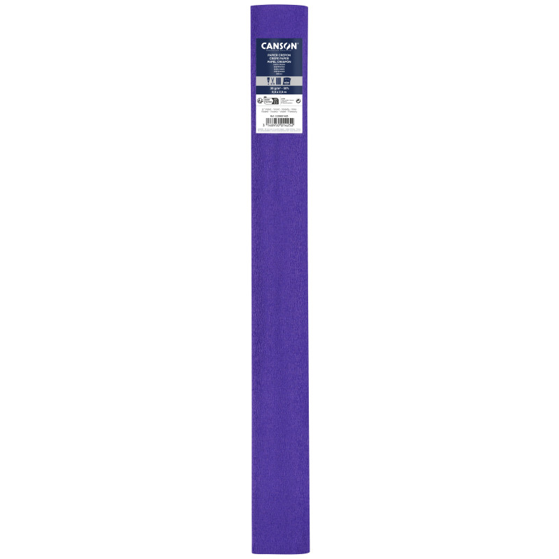PAPEL CREPE 0,50X2,50M 60% VIOLETA CANSON