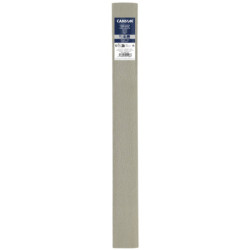 PAPEL CREPE 0,50X2,50M 60% GRIS ACERO CANSON