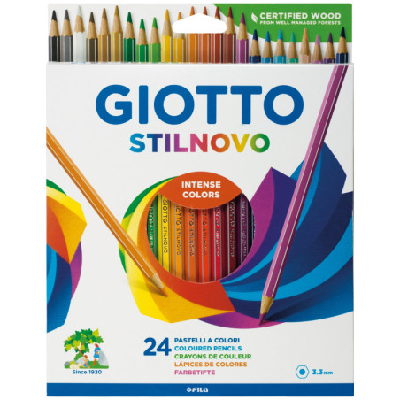 LAPICEROS COLOR GIOTTO STILNOVO 24U