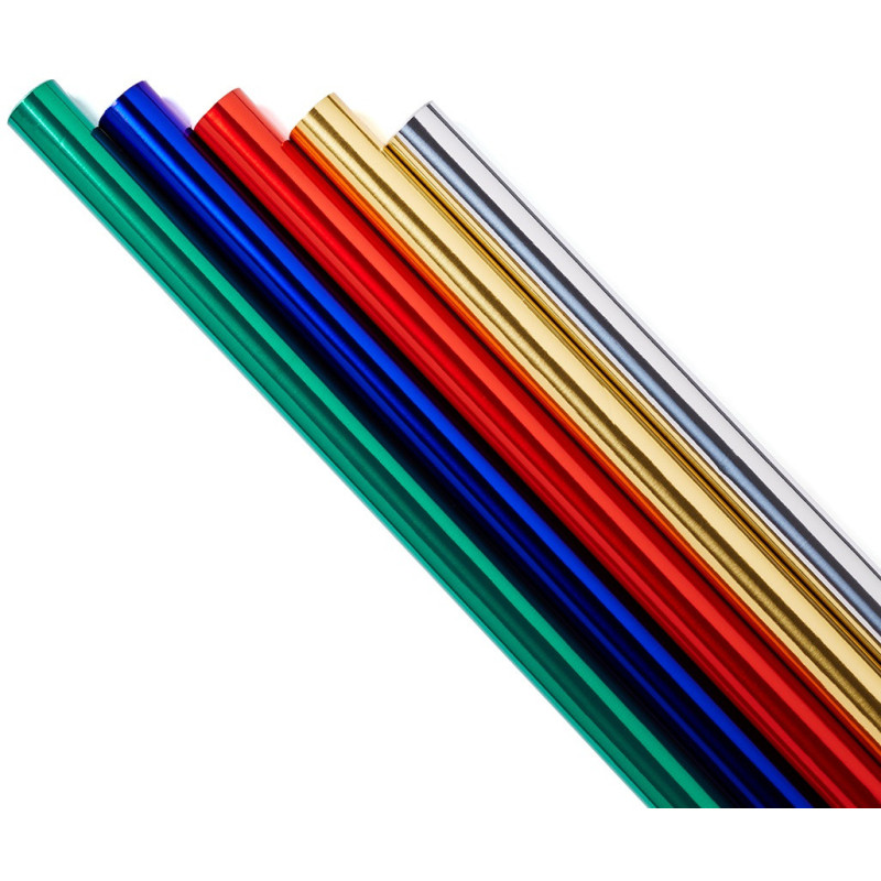 PAPEL ALUMINIO RLL CONTINUO 65 G 1 X 3 M ROJO BRILLO SADIPAL