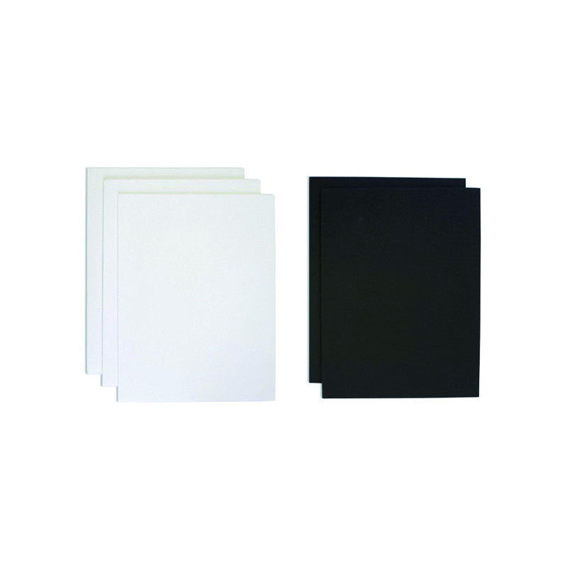 CARTON PLUMA 5MM 50x70CM NEGRO GRAFOPLAS 65110210