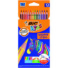 LAPICEROS COLOR EVOLUTION STRIPES 12U BIC