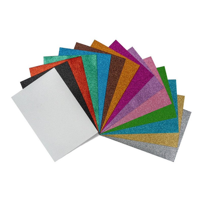 GOMA EVA PURPURINA BLANCO 40X60 FAIBO 1659-01