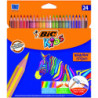 LAPICEROS COLOR EVOLUTION STRIPES 24U BIC