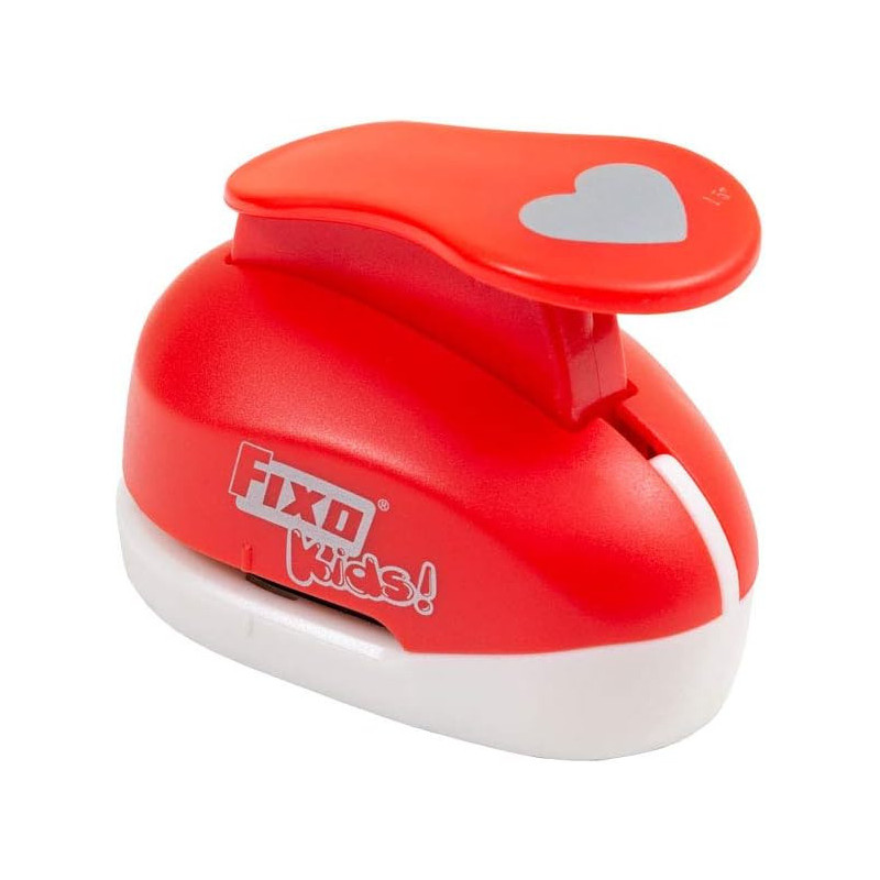 PERFORADORA GOMA EVA CORAZON 3,8CM FIXO KIDS 00064251
