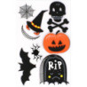FIGURAS G.EVA 3D ADHESIVAS HALLOWEEN GRAFOPLAS