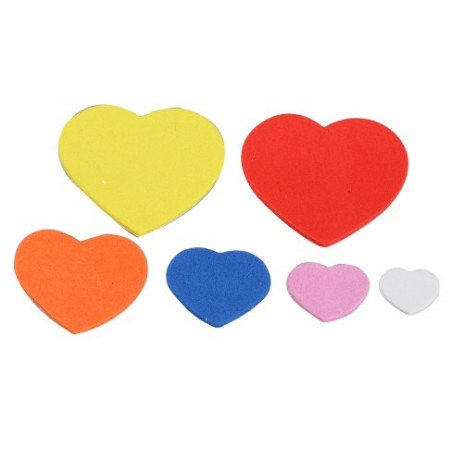 GOMA EVA ADHESIVA CORAZONES 90u. SMART 68001200