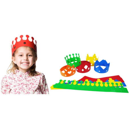 CORONAS DE PLASTICO BOLSA 10u. HENBEA 803