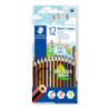 LAPICEROS COLOR NORIS COLOUR 185 PEOPLE OF THE WORLD 12U STAEDTLER