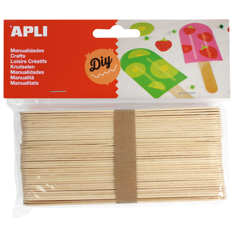 PALOS DE POLO NATURAL 150X18MM. 40U. APLI. 13268