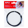 ALAMBRE COLOR NEGRO 1,5MM X 5MTS APLI 14094