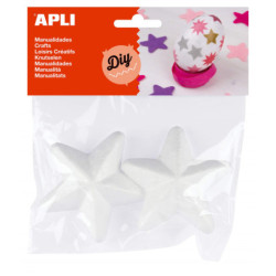 ESTRELLAS POREXPAN Ø75MM 2UDS APLI