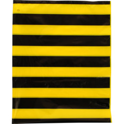 BOLSAS DISFRACES AMARILLO/NEGRO 65X90CM PACK 5UDS FIXOKIDS 00072101
