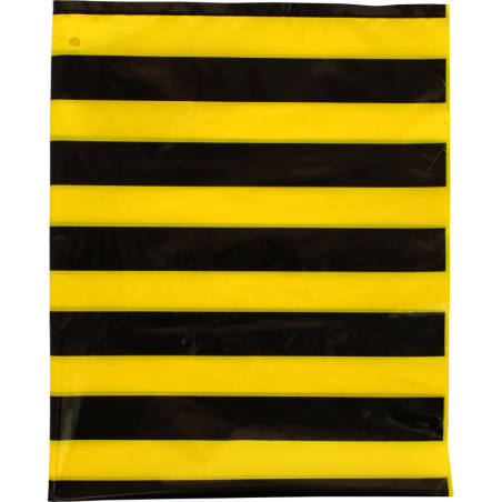 BOLSAS DISFRACES AMARILLO/NEGRO 65X90CM PACK 5UDS FIXOKIDS 00072101