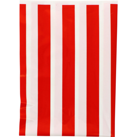 BOLSAS DISFRACES PAYASO BLACO/ROJO 65X90CM PACK 5UDS FIXO KIDS 00072104