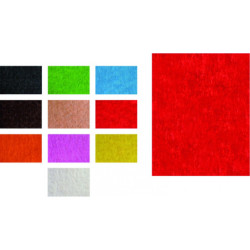 BOLSA 10 FIELTRO 170G 2MM 20X30 ROJO GRAFOPLAS 00040051