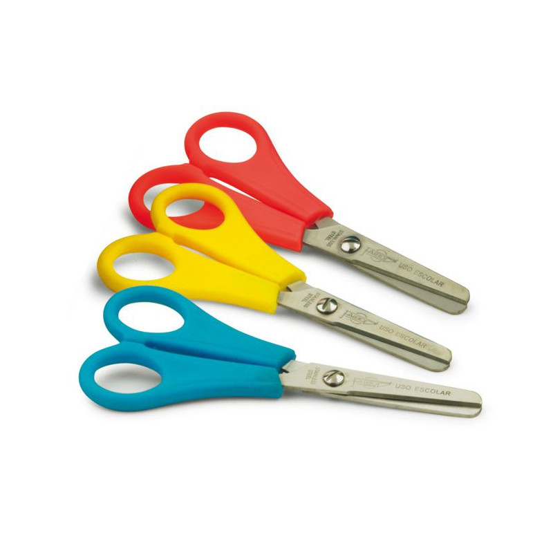 TIJERA ESCOLAR 13 CM BOLSA 1U. FAIBO. TE13