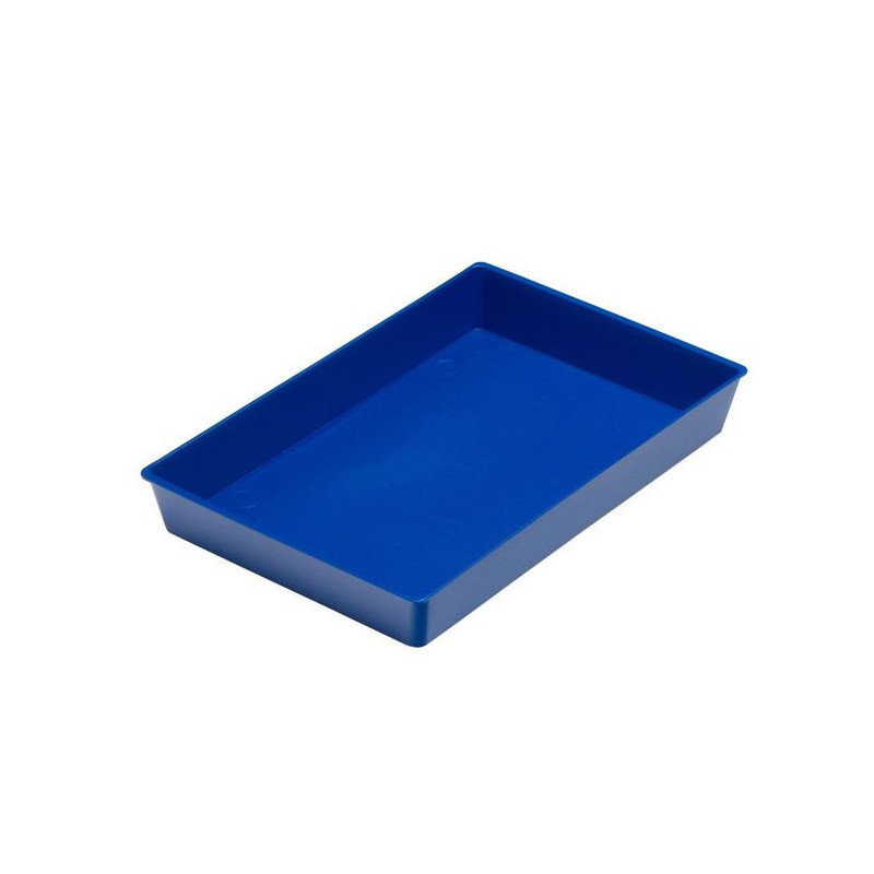 BANDEJA MULTIUSO AZUL 23X14,5X3CM CONICA APILABLE FAIBO 210-07