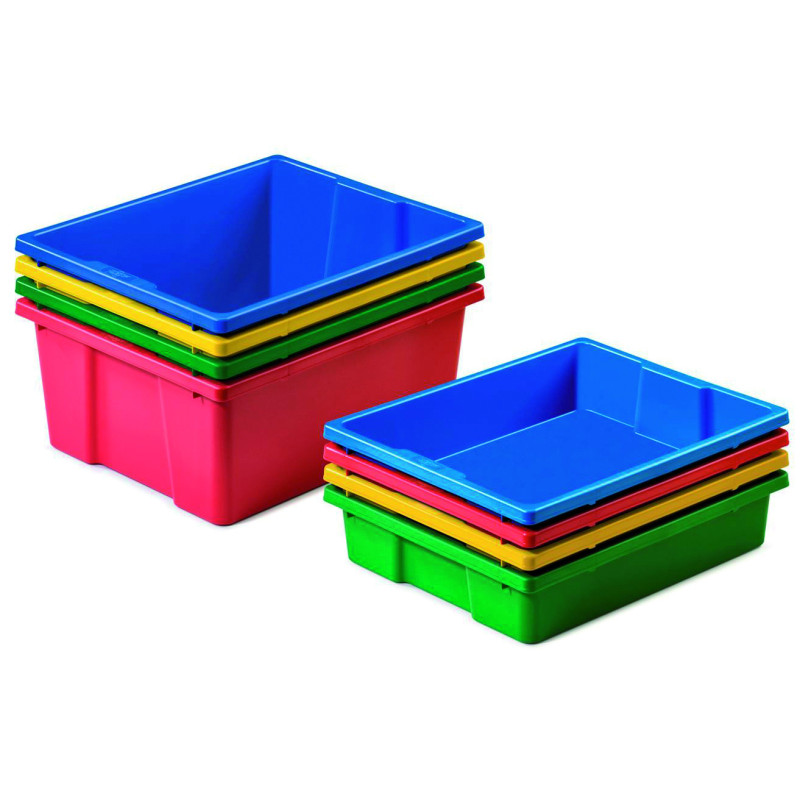 CAJONES MULTIUSO ALTOS SIN TAPA 37X31X14,8CM SURTIDOS PP FAIBO 888-00