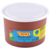 PINTURA DE DEDOS JOVI BOTE 500 ML - MARRÓN