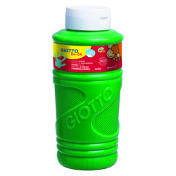 PINTURA DE DEDOS GIOTTO BE-È BOTELLA 750 ML - VERDE