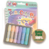 TEMPERA SOLIDA 10G 6 UDS COLORES PASTEL ONE PLAYCOLOR DUNSA