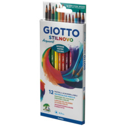 LAPICEROS ACUARELABLES CJ.12 UDS GIOTTO ACUARELL