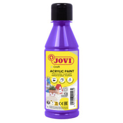 PINTURA MULTIUSOS JOVIDECOR BOTELLA 250 ML VIOLETA 68023