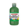 PINTURA ACRILICA BOTELLA 250 ML VERDE CLARO ALPINO