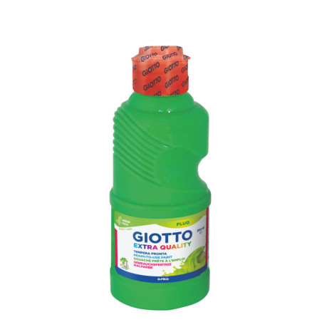 TEMPERA FLUORESCENTE 250 ML VERDE FLUOR GIOTTO